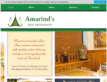 Tablet Screenshot of amarinds.com